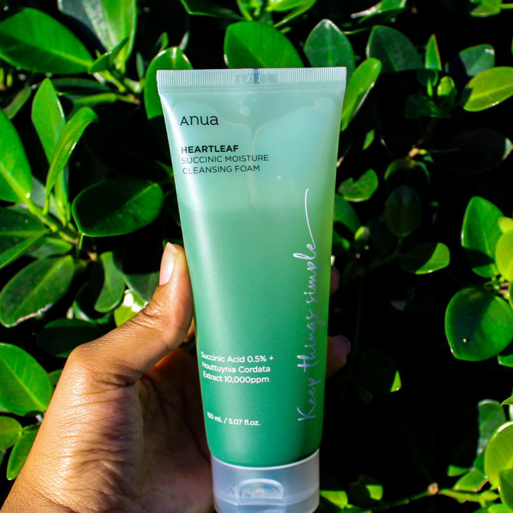 Anua - Heartleaf Succinic Moisture Cleansing Foam